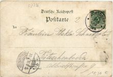 Neu-Jonsdorf - Gruss aus der Gondelfahrt - Litho