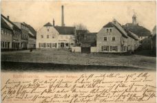 Bischofswerda - Neumarkt mit Rathaus