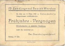 Bezirk Werdau - Landjugend - 3 Reich