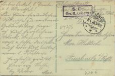 Blick auf Leisnig - Feldpost Infanterie Regiment 179