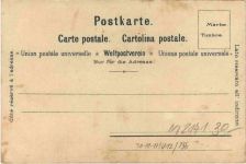 Reichenbachfall und Reichenbachbahnbei Meiringen - Litho Steinmann