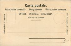 Gruss aus Appenzell - Litho Künzli