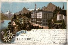 Gruss vom Seelisberg - Litho