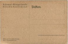 Kolonial Kriegerstpende - Diamantgewinnung