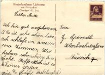 Oberägeri - Kinderlandhaus Lichtenau