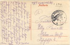 Gruss aus der Marinestadt Wilhelmshaven - Marktstrasse - Marine Schiffspost