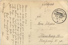 Wilhelmshaven - Im Park - Marine Schiffspost