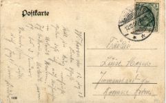 Wilhelmshaven - Geld auf Ansichtskarte