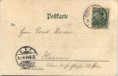 Gruss vom Kyffhäuser - Litho