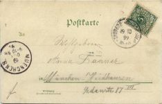 Gruss aus Remscheid-Hasen - Litho