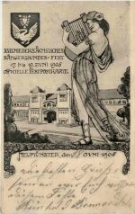 Neumünster - Niedersächsisches Sängerbundes Fest 1905