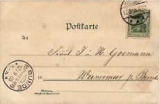 Gruss aus Borkum - Litho