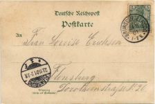 Gruss aus Brunsbüttel - Litho