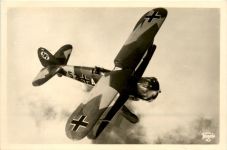 Sturz-Kampfeinsitzer Henschel Hs 123 - 3. Reich