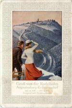 Gruss von der Rodelbahn Augustusburg - Erdmannsdorf