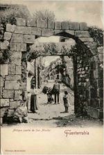 Fuenterrabia - Antigua puerta de San Nicolas