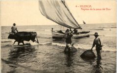 Valencia - Regreso de la pesca del Bou