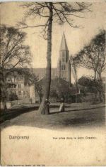 Dampremy - Vue prise dans le parc Crawez