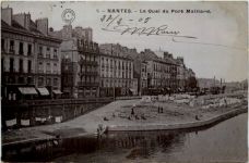 Nantes - Le Quai du Port Maillard