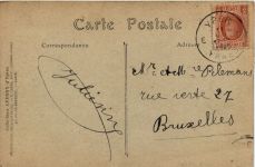 Ypres - La Boucherie avant et apres le bombardement