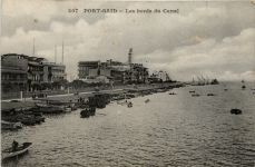 Port Said - Les bords du Canal