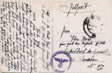 Wilhelmshaven - Stationsgebäude - Feldpost 3. Reich