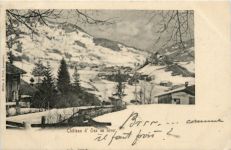 Chateau d Oex en hiver