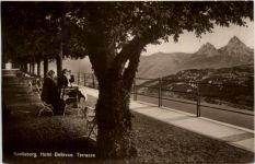 Seelisberg - Hotel Bellevue - Terrasse