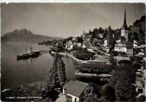 Weggis mit Pilatus