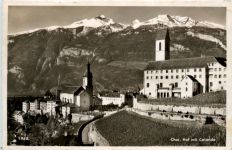 Chur - Hof mit Calanda