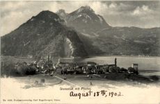 Stansstad mit Pilatus