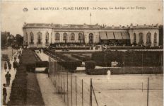Deauville - Plage Fleurie - Le Tennis