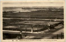 Deauville - Plage Fleurie - Le Tennis