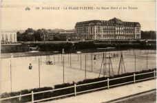 Deauville - La Plage Fleurie - Les Tennis