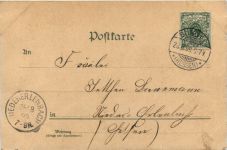 Offenbach - Gruss vom Turnfest Bürgel - Litho