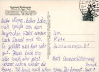 Gruss aus dem Ferienpark Bischofsmais