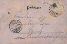 Offenbach - Vereinshaus und Turnhalle des Turnvereins - Litho