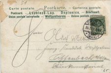 Offenbach - 25. Kreis Turnfest 1901 - Litho