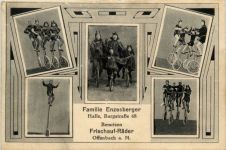 Offenbach - Einrad Familie Enzesberger
