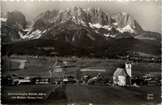 Sommerfrische Going mit Wildem Kaiser