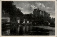Colditz i. Sa., Schloss mit Mulde