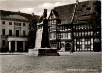 Braunschweig, Burgplatz und Burglöwe