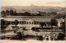 Pau, La Gare du Midi et le pic nu Midi dòssau