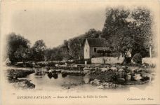 Environs dÀvallon, Route de pontauberYonne