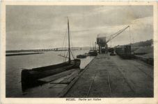 Wesel, Partie am Hafen