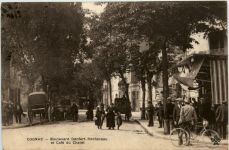 Cognac, Boulevard Denfert-Rochereau et Cafe du Chalet