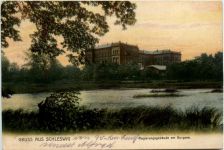 Gruss aus Schleswig, Regierungsgebäude am Burgsee
