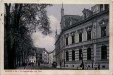 Moers a.Rh., Uerdingerstrasse mit Post