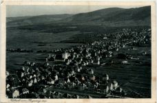 Fellbach vom Flugzeug aus