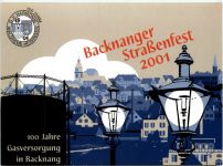 Backnang, Strassenfest 2001